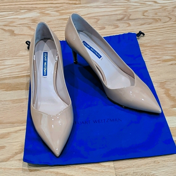 Stuart Weitzman Nude Pumps